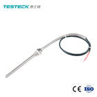 ISO PT100 IP54 โพรบโลหะเกลียวแบบยืดหยุ่น SUS321 Thermistor Temperature Sensor